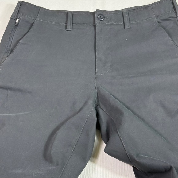 Eddie Bauer Men's Charcoal Gray Flex Chino Pants Size 36x30 Straight Fit - Picture 10 of 14